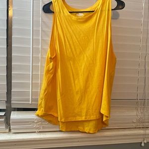 Mustard yellow xl runs small